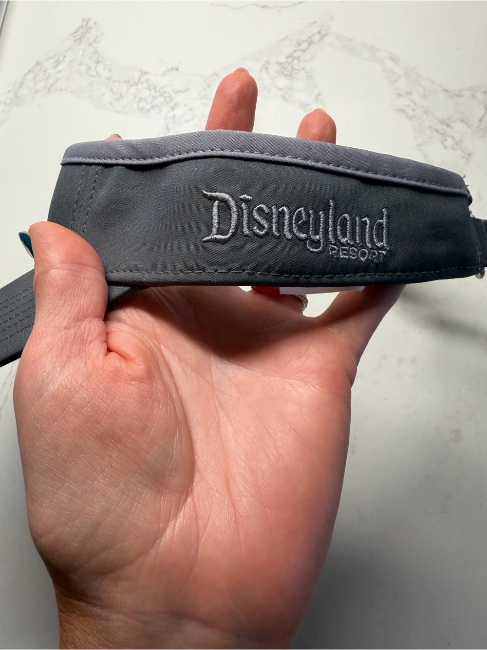 Disneyland Gray Mickey Mouse Visor - Picture 3 of 6